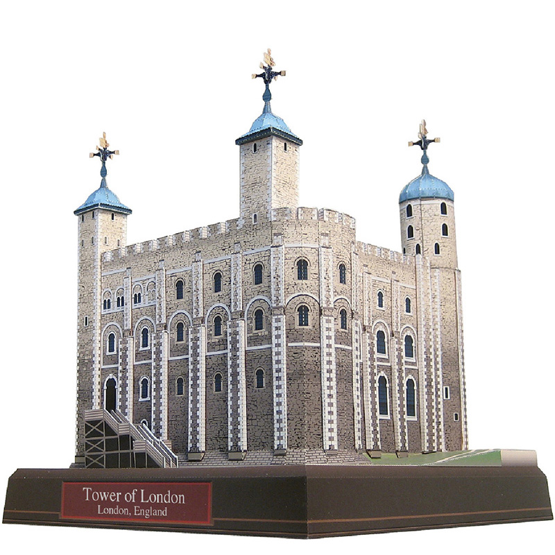 Art Craft Building - สหราชอาณาจักร Tower Of London 3D กระดาษ