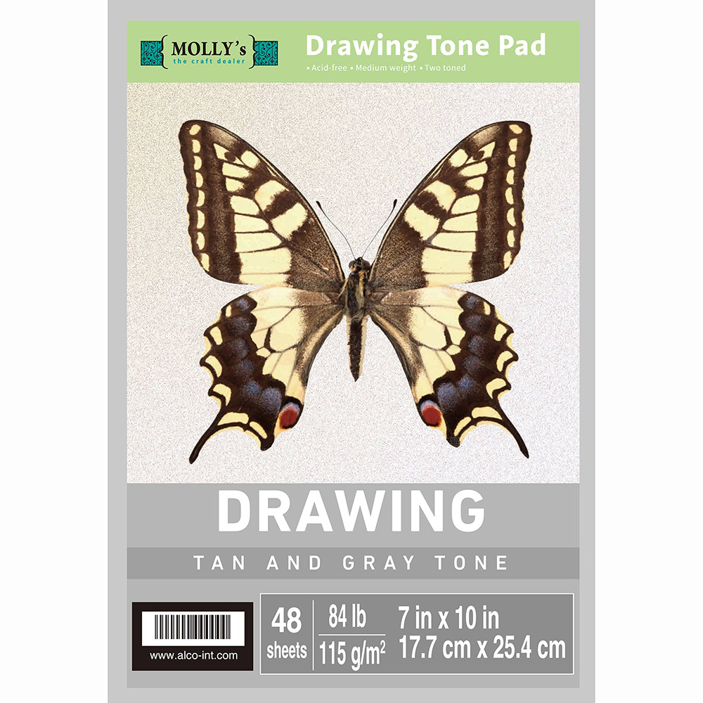 Art Craft Stationery - 7x10 นิ้ว Drawing Tone Pad PK48