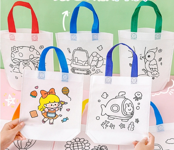 Art Craft Notebook - ชุดกระเป๋า DIY สำหรับระบายสี 5 ชุด พร้อมปากกาสำหรับวาดภาพ