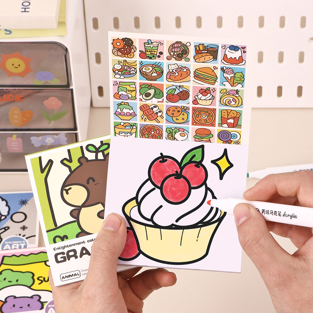 สมุดระบายสีการ์ตูน Handy 25 แผ - Art Craft Notebook บทวิจารณ์และราคา