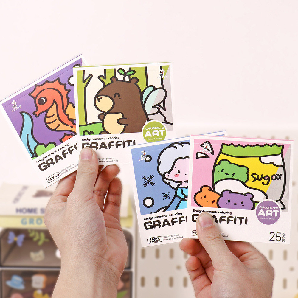 สมุดระบายสีการ์ตูน Handy 25 แผ - Art Craft Notebook บทวิจารณ์และราคา