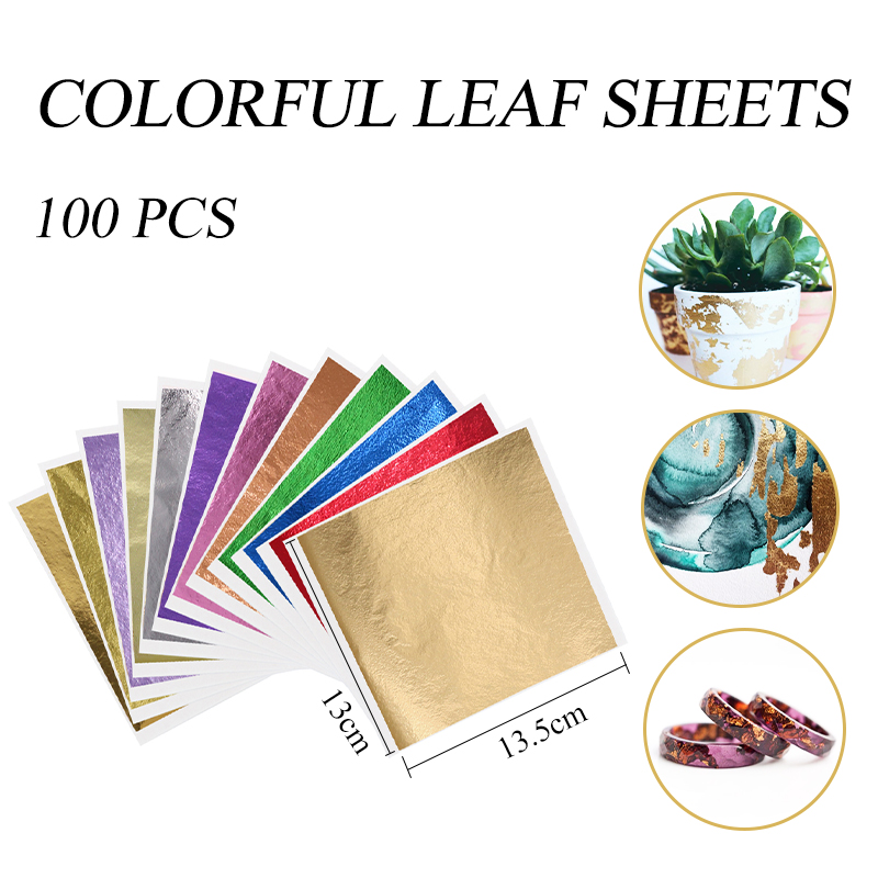 13x13.5 ซม.กระดาษฟอยล์สีดํา Go - Art Craft Leaves บทวิจารณ์และราคา