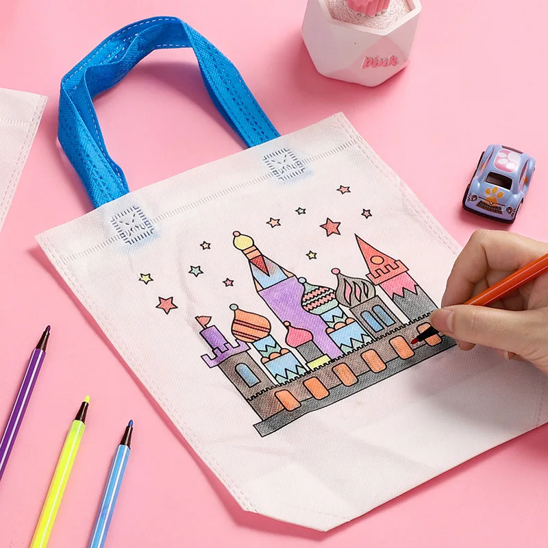 กระเป๋าลายกราฟฟิตีพร้อมเครื่อง - Art Craft Notebook บทวิจารณ์และราคา
