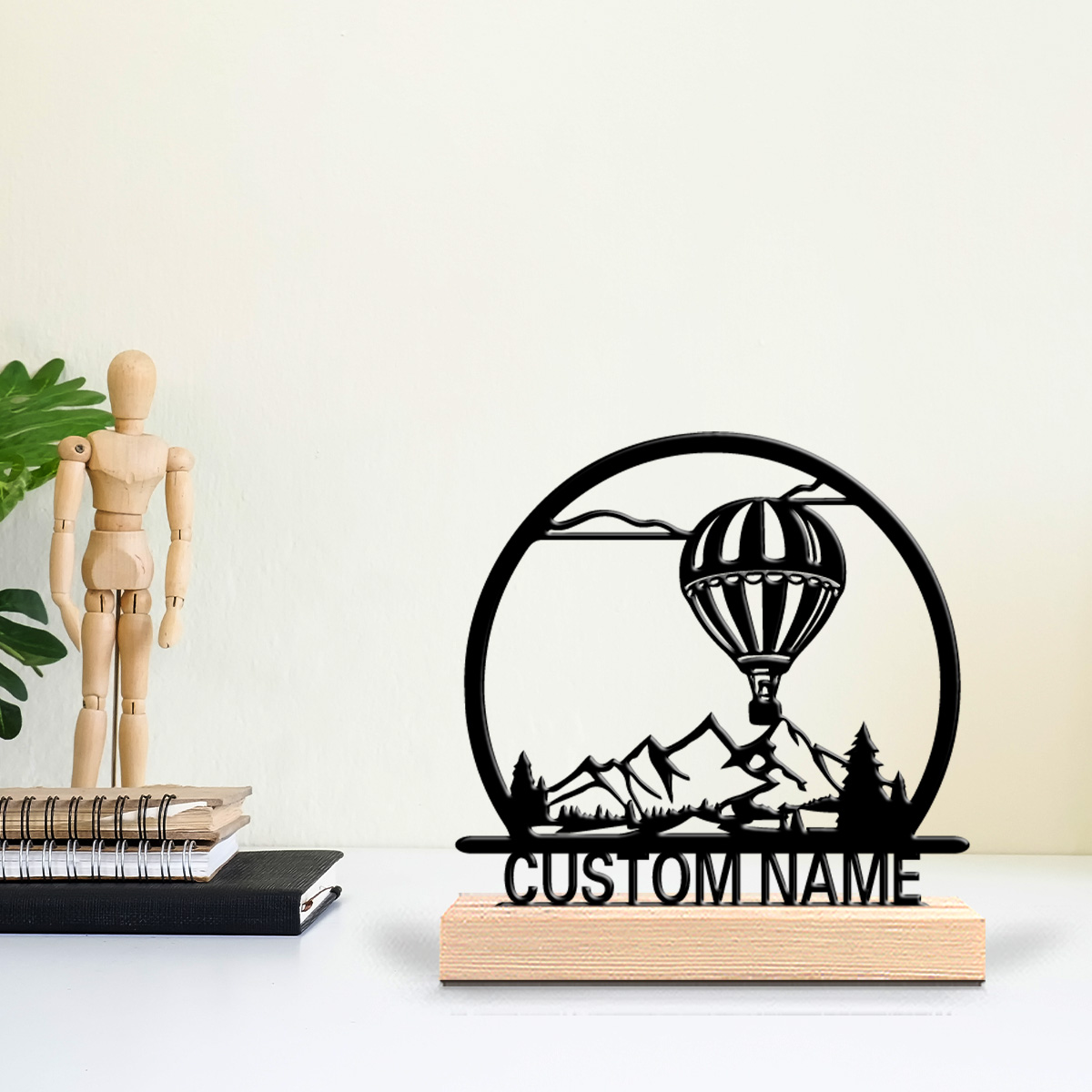 บอลลูนลมร้อน 1 ชิ้น ป้ายชื่อสั - Art Craft Room บทวิจารณ์และราคา