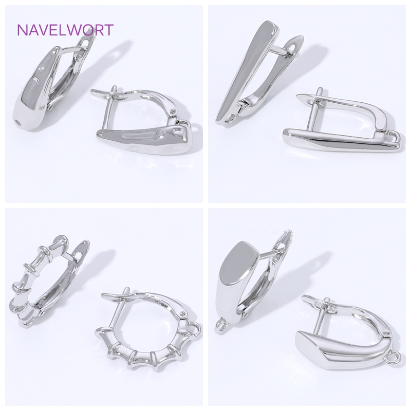 ตะขอเกี่ยวต่างหูแบบเรียบ ชุบทอ - Art Craft Making บทวิจารณ์และราคา