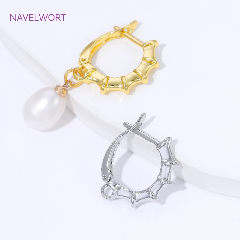 ตะขอเกี่ยวต่างหูแบบเรียบ ชุบทอ - Art Craft Making บทวิจารณ์และราคา