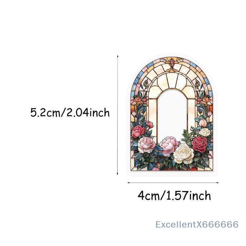 สติกเกอร์ลายดอกไม้สไตล์วินเทจ  - Art Craft Notebook บทวิจารณ์และราคา