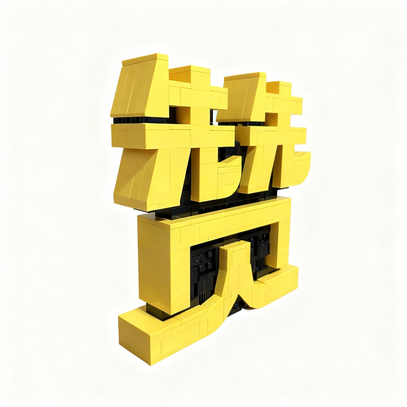 356 ชิ้น MOC Art โมเดลตัวอักษร - Art Craft Christmas Ideas บทวิจารณ์และราคา