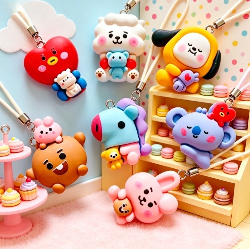 ชุด 7 ชิ้น BT21 ชาร์มการ์ตูนเร - Art Craft Making บทวิจารณ์และราคา