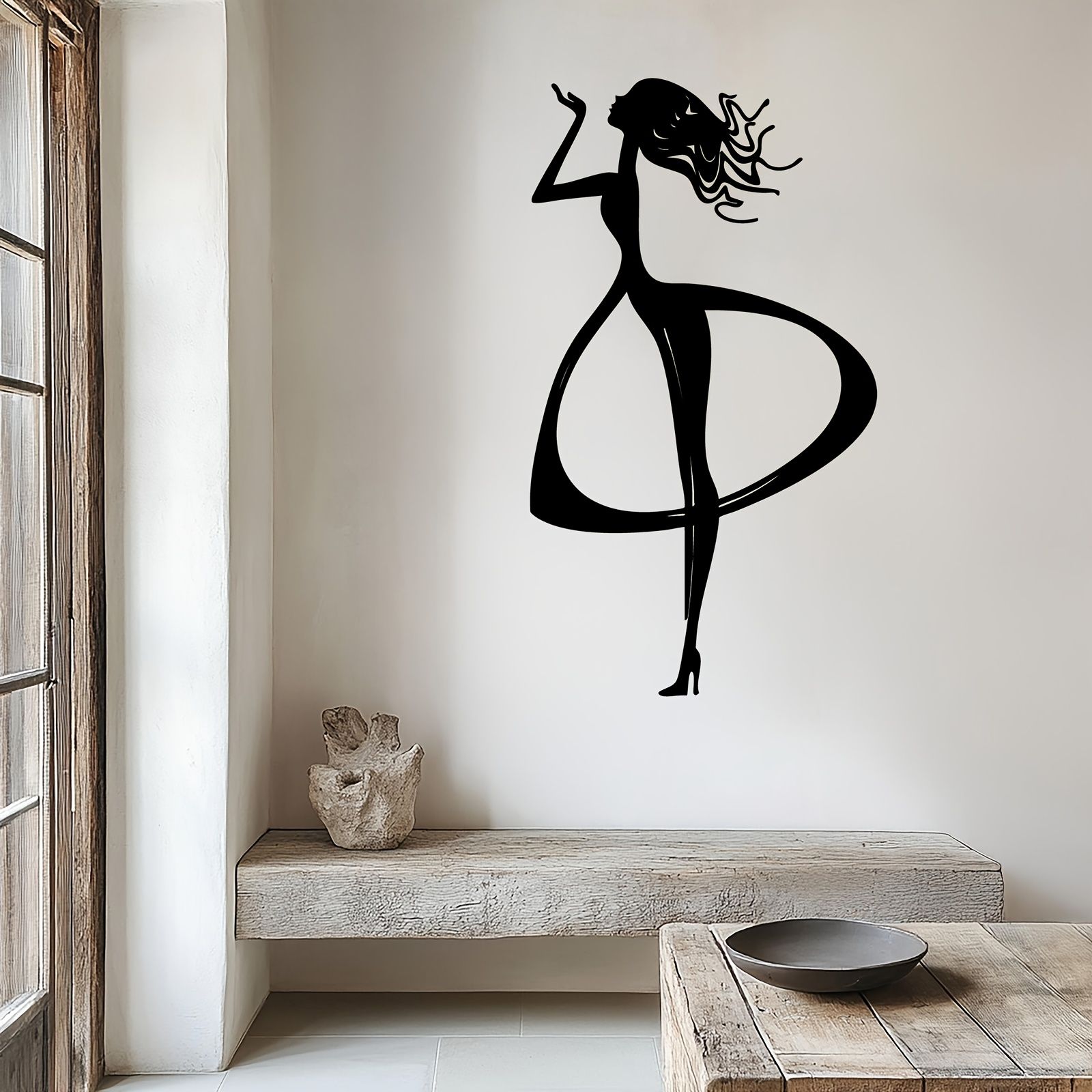 CIFBUY ป้ายโลหะตกแต่งผนังรูปหญ - Art Craft Room บทวิจารณ์และราคา
