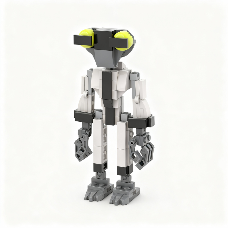 136 ชิ้น MOC Grey Matter Ben 1 - Art Craft Building บทวิจารณ์และราคา