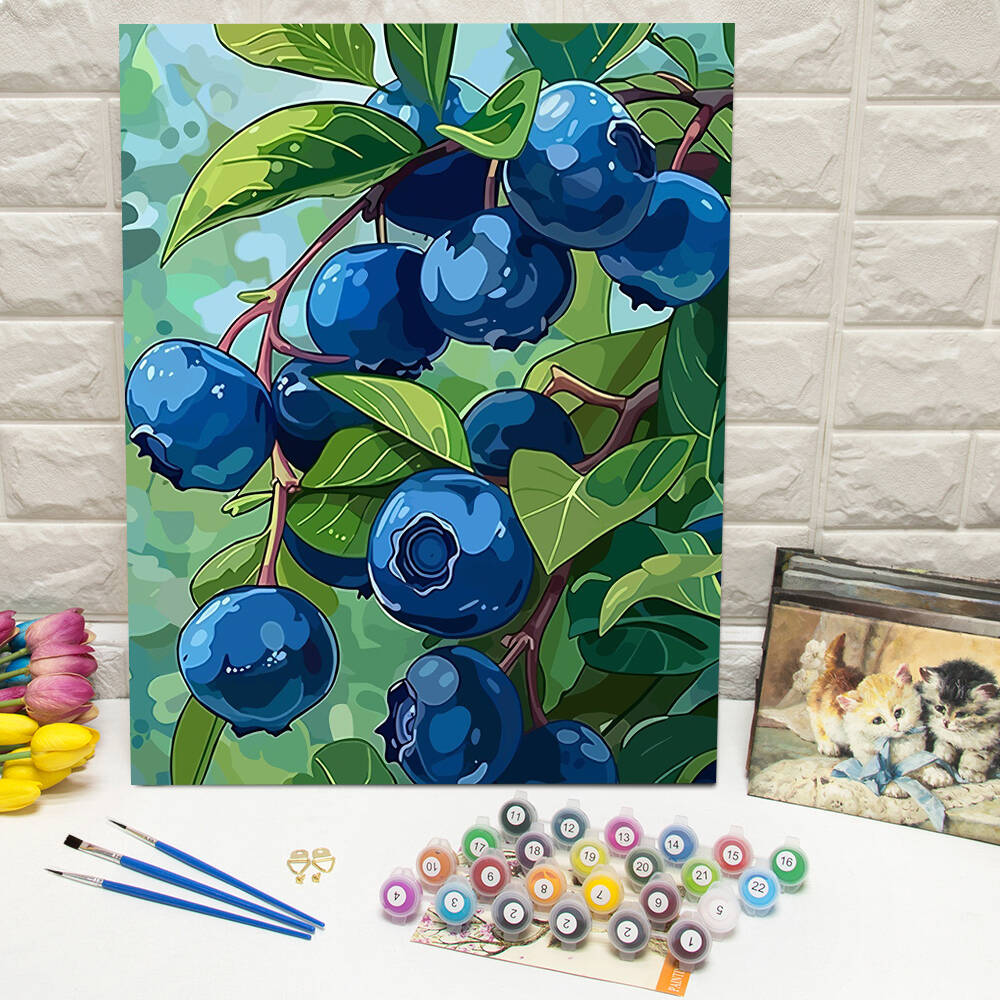 ภาพวาดสีน้ํามันโดยตัวเลขภูมิทั - Art Craft Room บทวิจารณ์และราคา