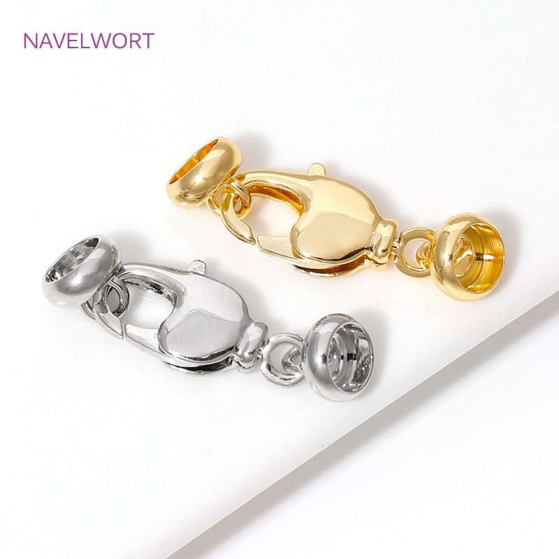 18K ทองชุบทองเหลือง Clasps กุ้ - Art Craft Making บทวิจารณ์และราคา