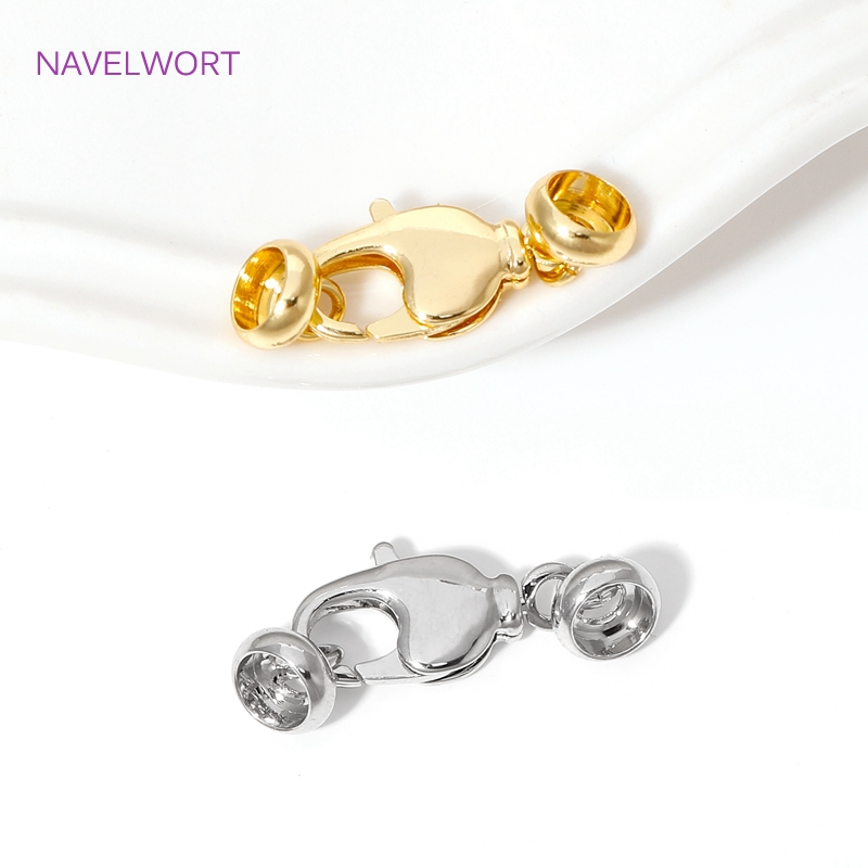 18K ทองชุบทองเหลือง Clasps กุ้ - Art Craft Making บทวิจารณ์และราคา