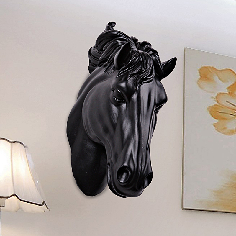 ประติมากรรมเรซินรูปหัวม้า 3 มิ - Art Craft Room บทวิจารณ์และราคา