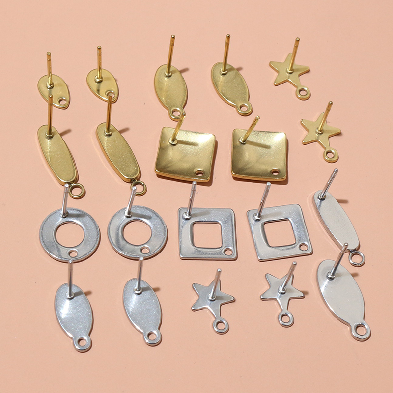 20ชิ้นสแตนเลสหัตถกรรมต่างหูกระ - Art Craft Making บทวิจารณ์และราคา